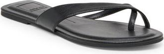 Dolce Vita Lenex Toe Loop Sandal in Black Stella at Nordstrom, Size 6.5