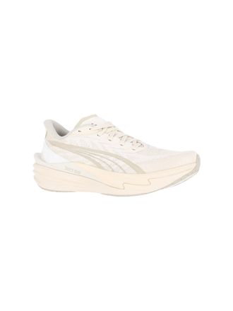 Puma Textured Low-Top Sneakers - Cream