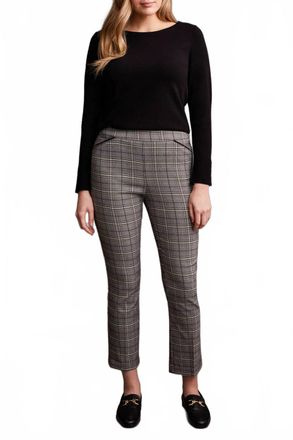 Tribal Pull On Ankle Pant In Bordeaux