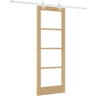 vidaXL Puerta Corredera Natural 73,5 X 198,5 Cm Vidaxl