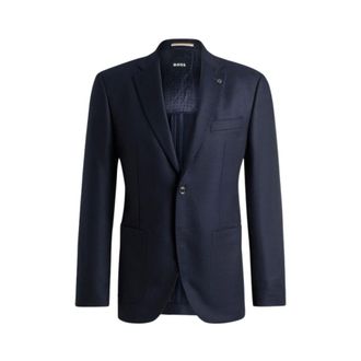 HUGO BOSS Hombre, Chaquetas, Azul, Talla: XL