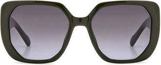 Fossil FOS 2136/S 4C3/9O Womens Sunglasses Green Size 55