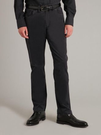 Oliver Brown Brushed Cotton Jeans - Charcoal