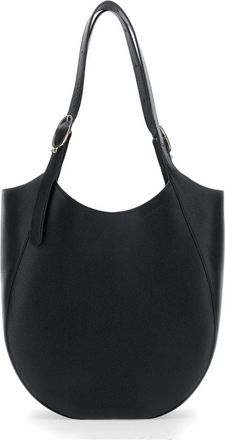 Longchamp Le Foulonn&eacute; XL Schoudertas - Dames - Schoudertassen - Zwart - ONE Size - Leer - Tassen