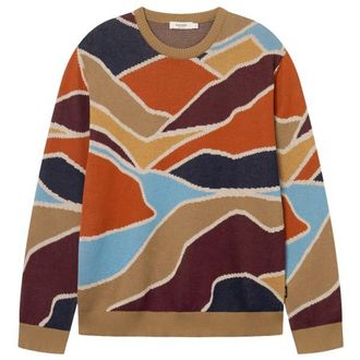 Dedicated Sweater Mora Patch Valley Pullover f&uuml;r Herren | bunt