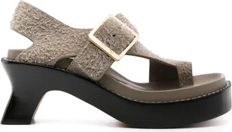 Loewe Ease Heel Sandals