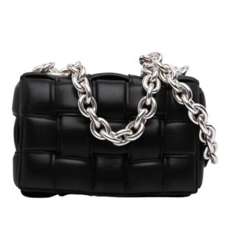 Bottega Veneta Pre-owned Shoulder Bags, female, Black, Size: ONE SIZE Pre-owned Vintage Shoulder Bag