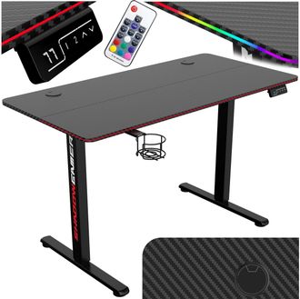 OEM Escritorio El&eacute;ctrico Para Juegos Shadow Gamer 2.0 Led Rgb De 120 Cm