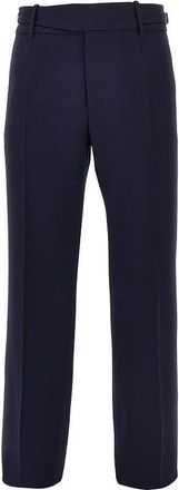 Dolce & Gabbana Wool pants with waist straps Man 48