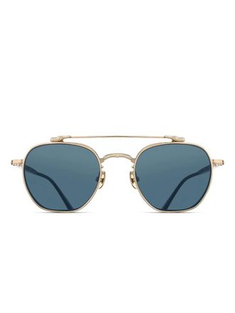 Matsuda geometric-frame sunglasses - Gold
