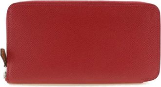 Herm&egrave;s Pre-owned Fabric wallets - Dames - Vintage Accessoires - Rood - ONE Size - Vintage