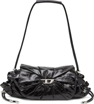 Diesel Black Scrunch-D Small Shoulder Bag