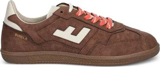 Flamingos Sneakers Burela Slim con logo - Marrone