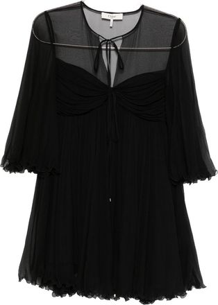 Chlo&eacute; Silk Mini Dress