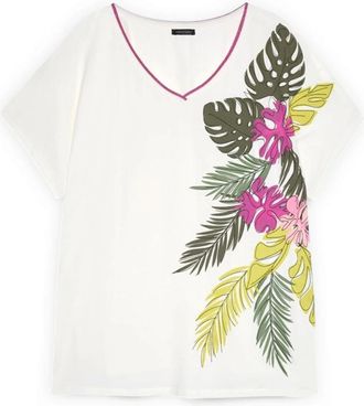 Fiorella Rubino Donna, Top, Bianco, L, new