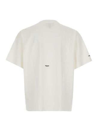 Represent Mens T-Shirt White Cotton T-Shirts And Polos