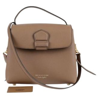 Burberry Pre-owned Handbags, female, Brown, Size: ONE SIZE Pre-owned Camberley Small Tote Shoulder Bag