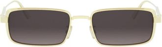 Dior Sunglasses, unisex, Yellow, Size: 55 MM Cannage S2U