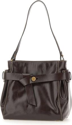 Gianni Chiarini Miranda Schoudertas - Dames - Schoudertassen - Bruin - ONE Size - Leer - Tassen