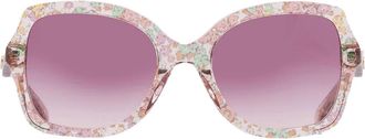 Coach Gradient Purple Pink Butterfly Ladies Sunglasses HC8410U 58947W 56