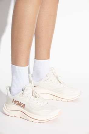 Hoka One One CLIFTON 10 Sports Shoes, Womens, Cream