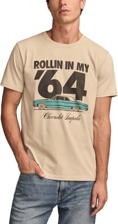 Lucky Brand 64 Chevy Impala Cotton Graphic T-Shirt in Feather Gray at Nordstrom, Size Xx-Large