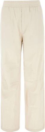 Burberry Rechte broek - Heren - Straight fit broeken - Beige - 2XL - Katoen - Broeken