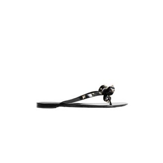 Valentino Garavani Rockstud Rubber Slippers