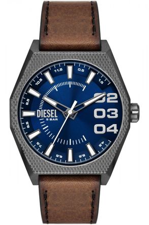 Diesel Scraper Heren Horloge Bruin DZ2189