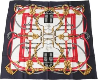Herm&egrave;s Pre-owned Silk scarves - Dames - Vintage Accessoires - Veelkleurig - ONE Size - Vintage
