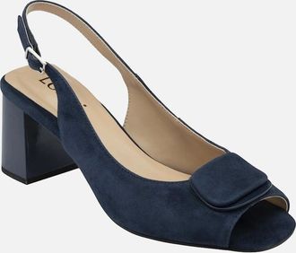 Lotus Womens Josefa Womens Heeled Sandals - Navy - Size: 8