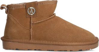 Patrizia Pepe Stivaletti con placca logo - Marrone