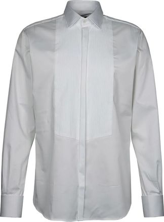 Karl Lagerfeld Camicia plissettata - Bianco