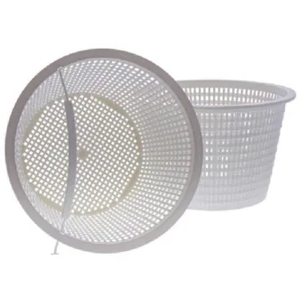 OEM Cestelli Di Ricambio Per Skimmer Da Piscina - Set Da 2 Pezzi In Plastica Resistente, Alti 20 Cm, Ideali Per Raccogliere Foglie E Detriti