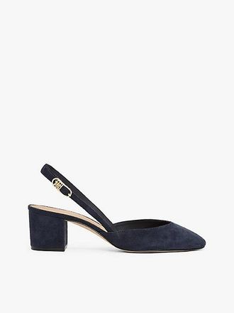 Tommy Hilfiger Suede Slingback Block Heels