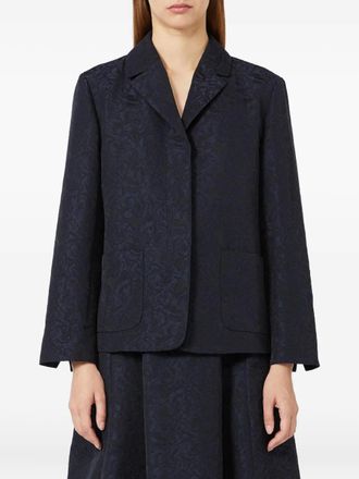 Max Mara long-sleeve blazer - Blue