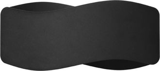Wonderlamp Aplique de pared de acero negro g9