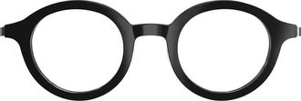 Lindberg Black Acetanium 1269 Titanium Glasses