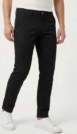 Jack & Jones Plus Size Chinohose JPSTMARCO JJDAVE LC NOOS PLS, Herren, Gr. 40(XXXL), L&auml;nge 32, schwarz, Web, Obermaterial: 98% Baumwolle, 2% Elasthan, JACK & JONES PLUSSIZE,
