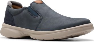 Clarks Bradley Ease Slip-On in Navy Nubuck at Nordstrom Rack, Size 7.5