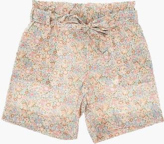 BONPOINT Floral-Print Shorts with Belt size 6 Y