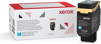 OEM Xerox C320/c325 Cartucho De T&oacute;ner Cian De Alta Capacidad (5500 P&aacute;ginas)