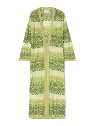 MC2 Saint Barth Tonia carigan sea wave lurex