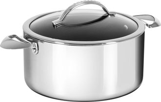 Scanpan Haptiq Stainless Steel Nonstick 7.5 Qt. Covered Dutch Oven