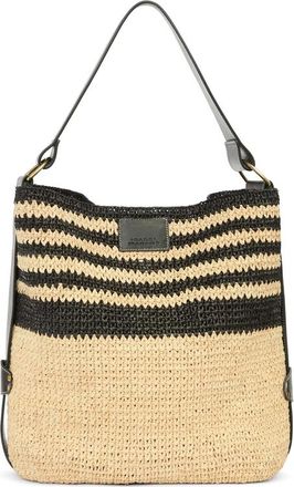 Isabel Marant Bayia Raffia Shoulder Bag