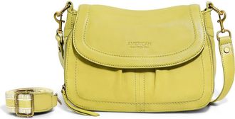 American Leather Co. Marino Crossbody Bag in Citrus Smooth at Nordstrom Rack