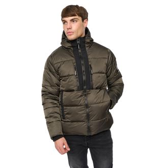Crosshatch Heren Chimmax Jacket (Olijf)