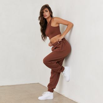 Lounge Underwear 365 Oversized Sweatpants - Chocolate