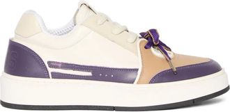 GCDS Sneakers Bucket con fiocco - Bianco