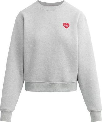 Favorite Daughter The Favorite Daughter Graphic Sweatshirt in Heather Grey/cherr at Nordstrom, Size X-Small